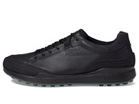 ECCO Men's Biom Hybrid Hydromax Water Resistant Golf Shoe, Black/Black, 12-12.5