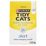 Tidy Cats Tidy Care Alert Cat Litter, Non-Clumping Silica Crystals - 3.63 kg Bag