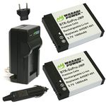 Wasabi Power Battery (2-Pack) and Charger for GoPro HD HERO2 GoPro Original HD HERO (2010 model) and GoPro AHDBT-001 AHDBT-002