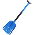 Cartman Sport Utility Scalable Camping Snow Shovel for Car, Portable Aluminium Shovel(Blue)