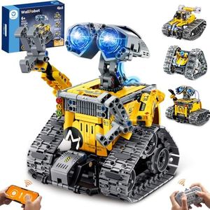 Sillbird STEM Building Toys, 4in1 Remote & APP Controlled Creator Wall Robot Toys Set, Creative Gifts for Boys Girls Kids Aged 6 7 8-12, New 2023 (560 Pieces)