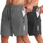 CANGHPGIN 2 Pack Mens Workout Athle
