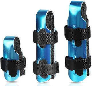 WEZCHUGHAOL 3-Size Metal Finger Splints, Aluminum Finger Splint, Metal Finger Support Brace, for Broken Fingers Straightening Arthritis