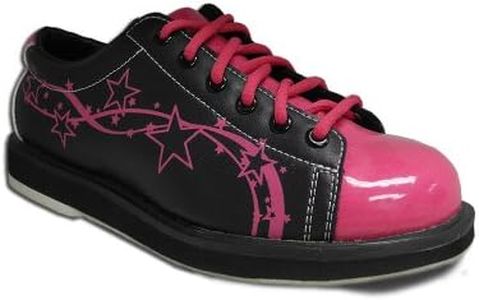 Pyramid Women's Rise Black/Hot Pink Bowling Shoes