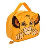 Disney Lion King Insulated Kids Lunch Bag Official Merchandise by Polar Gear - Simba Face Kids Lunch Box Lion King Gifts - Back to School Supplies - Lion King Toys Insulated Lunch Bag Kids