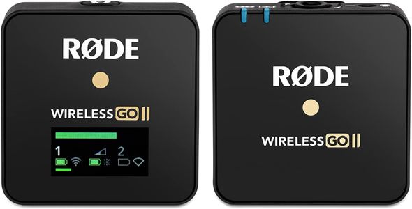 RØDE Wireless GO II Microphone – Dual Channel Wireless Audio System