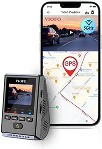 VIOFO A119 Mini Dashcam 2,7K Avant, 2K 60FPS Frontale Caméra Embarquée Voiture à Condensateur, 5GHz Dual Wi-FI,1.5" LCD Caméra de Tableau de Bord cachée, 24H Mode Parking Détection de Mouvement