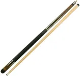 Iszy Billiards Hardwood Maple Pool Cue Billiard Stick (2-Piece), Brown/Black, 18-Ounce