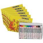 Sakura Cray-Pas Junior Artist Oil Pastel Set - Soft Oil Pastels for Kids & Artists - 12 Colors - 6 Sets of 12