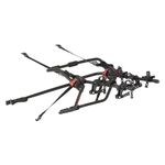 Yakima Hangout Car Trunk Steel Compact Foldable 2 Bicycle Bike Mount Rack Carrier with Adjustable Strap System and Padded Feet, Black