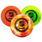 Franklin Sports NHL Street Hockey 3-Ball Combo Set For Superior Visibility New