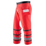 VEVOR Apron Style Chainsaw Chaps, Class D, 8 Layers Chainsaw Pants with Adjustable Belt & Gear Pocket, Chain Saw Chaps for Men/Women, Chainsaw Safety Equipment for Loggers Forest Workers, Medium