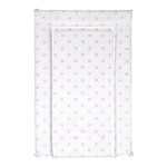 Baby Changing Mat, Pink Polka Deluxe Waterproof with Raised Padded Edges, Uniquely Designed, Easy Wipe Clean a Perfect, Practical Addition to Your Nursery 75cm x 47.5cm x 5cm