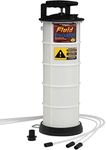 Mityvac MV7400 Manual Automotive Fluid Evacuator with Dipstick Tubes, Automatic Overflow Prevention, 1.9 Gallon, Engine and Transmission Fluid Adapters