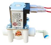 AQUALEX, Pokar RO, Pure COPPER, long Life Solenoid Valve (SV) 24v DC, Kent Type Pushfit Model, Suitable for Domestic RO water purifier (1)