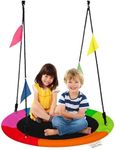 PLAYVIBE 40-Inch Saucer Swing for K