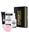 Insight Cosmetics Combo of Primer Fixer Compact Powder and Concealer Foundation