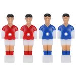 Wytino Foosball Player,Foosball Soccer Player Games Mini Humanoid Plastic Doll Table Football Machine Accessory for Kids, Family and Party