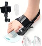Tianyang Bunion Corrector for Women & Men, Big Toe Splint with Gel Toe Spacers, Hallux Valgus Brace for Pain Relief & Toe Alignment, Suitable for both left and right feet, Day & Night Wearable