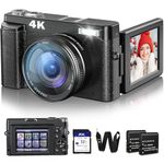 DIVINE 4K Digital Camera for Photography and Video, 48Mp Vlogging Camera with Sd Card Autofocus Anti-Shake (DDC-39)