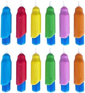 KangaToys Aqua Brushes 12 Pack Multi-Color Pack Reusable Water Paint Brushes for Kids Ages 3 and Up Paint with Water Kits Arts and Crafts
