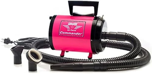 Metro Vac AFTD-1 Air Force Commander 2 Speed Pet Dryer - Pink