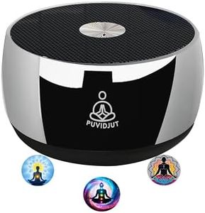 Meditation Sound Machine, Frequency Generator Instrument,PUVIDJUT Tone Device - Solfeggio Frequencies Bath for Yoga, Mindfulness,Meditation System of Chakra, 5 Tones Optional, 3 Timer Modes