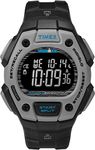 TIMEX Men's IRONMAN Classic 30 38mm Watch, Black/Digital Black/Black, Chronograph