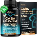 GABA L-Theanine 900 mg - Made in US