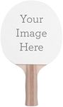 Infusion Custom Photo or Logo Ping Pong Paddle, Premium 5 Ply Direct Imprint Personalization on Table Tennis Racket, Double Side Printing