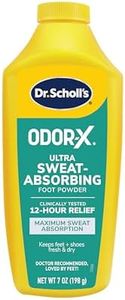 ﻿﻿Dr. Scholl's ULTRA-SWEAT ABSORBING FOOT POWDER, 7 oz // Maximum Sweat Absorption - Clinically Tested 12-Hour Relief - Keeps Feet Fresh & Dry ﻿