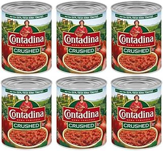 Contadina Crushed Tomatoes, 28 oz (Pack of 6 Cans)