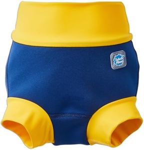 Splash About Happy Nappy, Navy & Yellow, 2-3 Years
