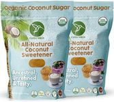 Colibreeco, Organic Coconut Sugar, 1 Pound (Pack of 2): Powdered Coconut Palm Sugar, Gluten-Free, USDA Organic, Unrefined, Naturally Sweet and Chemical-Free.