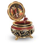 The Bradford Exchange 'Clara And The Nutcracker' Heirloom Porcelain® Music Box – Porcelain® Music Box Opens To Reveal A Twirling Figure Of Clara. Exclusive To