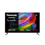 Panasonic TX-55MZ700B, 55 Inch 4K Ultra HD OLED Smart 2023 TV, High Dynamic Range (HDR), Dolby Atmos & Dolby Vision, Android TV, Google Assistant, Chromecast, 2 Feet Pedestal, Black