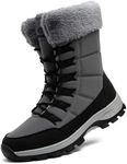 Topwolve Snow Boots Men's Waterproo