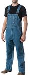 Walls Men's Big Smith Stonewashed Bib Overall, Stone Washed, 34/30