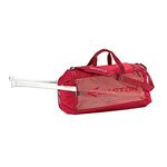 Easton E310D Player Bat & Equipment Duffle Bag | Baseball Softball | 2020 | Red | 2 Bat Sleeves | All Vented Pockets | Shoe Pocket | Main Gear Compartment | 2 Side Pockets | Fence Hook