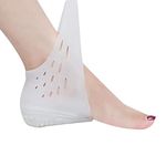 Invisible Height Increase Socks Women Men Heel Pads Silicone Gel Lift Insoles In Socks Cracked Foot Skin Care Tool 2.0/3.0/4.0cm