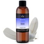 Dove Fragrance Oil 100ml, Room Fragrance Oils for Candle Making Wax Melts, Great for Aromatherapy Oil or Humidifier Oils, Candle Fragrance Oil for Soy Wax, Scented Oil for Burners, Perfume Oil