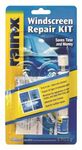 RainX Fix a Windshield Do it Yourself Windshield Repair Kit, for Chips, Cracks, Bulll's-Eyes and Stars