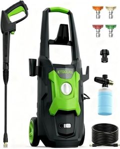 NEW Electric Pressure Washer, 4500 PSI 2.8 GPM Power Washer with Foam Cannon, High Pressure Car Washer Machine with 23ft Hose and 4 Nozzles for Driveway, Patio, Fence and RV Cleaning