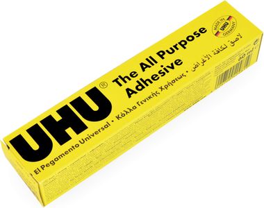 UHU All Purpose Adhesive Glue, 60ml – Pack of 12 Tubes