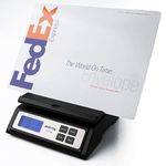 Accuteck Heavy Duty Postal Shipping Scale with Extra Large Display, Batteries and AC Adapter (A-ST85C)