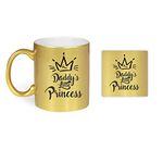 TheYaYaCafe Yaya Cafe Birthday Gifts for Daughter Daddys Little Princess Coffee Mug for Daughter