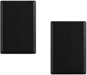 Acoustic Audio by Goldwood Acoustic Audio SLM1B Mountable On Wall Slim Speakers Home Theater Wired Pair Pack, Black