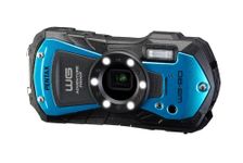 PENTAX WG-90 Blue Standard-Class, Waterproof Digital Compact Camera, Designed for Casual Underwater Photography to a Depth of 14 Meters