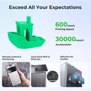 Creality K2 Plus 3D Printer – 16-Color Printing Capability
