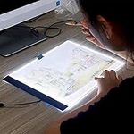 Huacan Diamond Painting A4 LED Light Pad Board Tablet Ultrathin 3 Level Dimmable Portable USB Charging Apply to Full Drill Partial Drill 5D Diamond Painting Kits